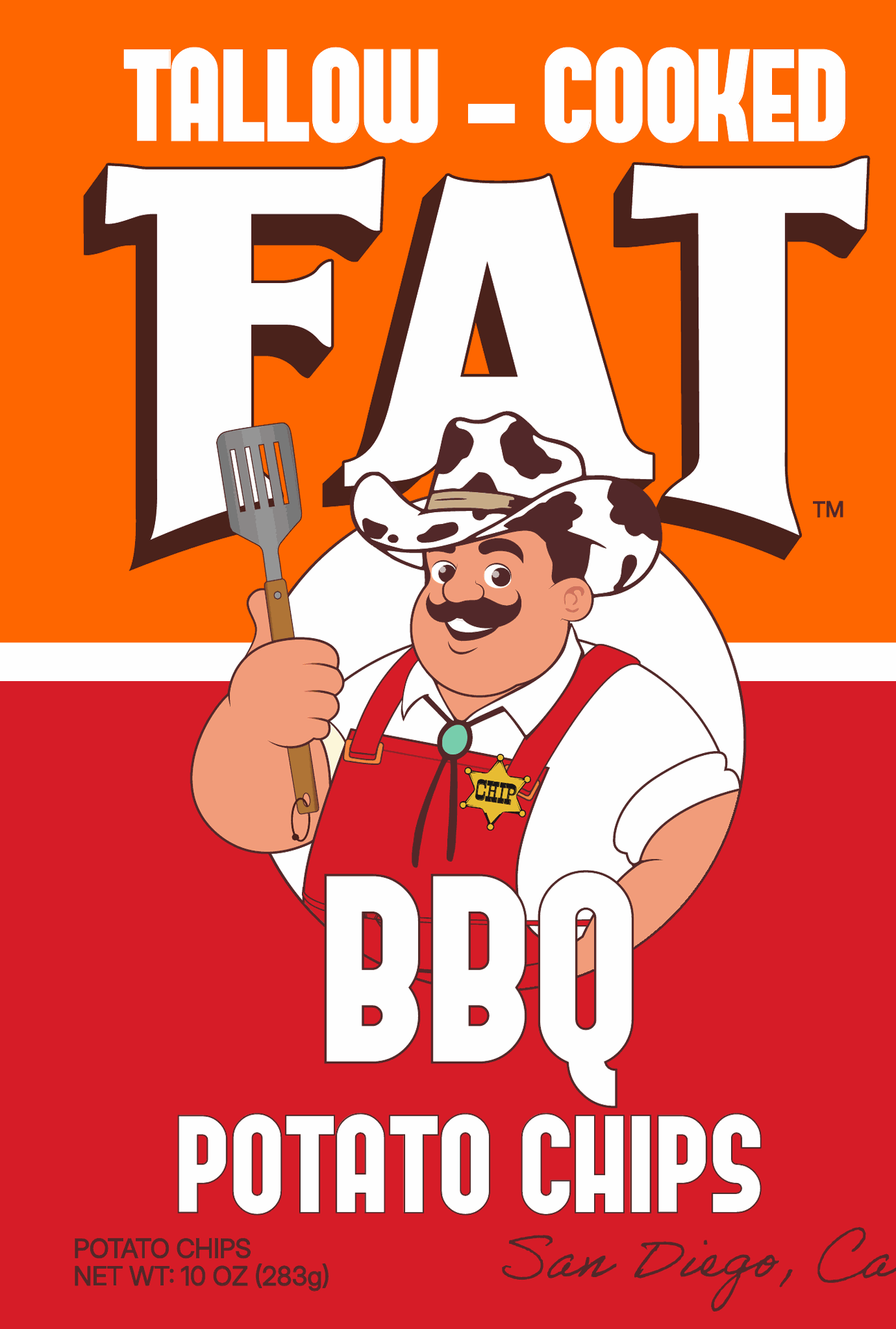 FAT Chips BBQ — tallow-cooked potato chips, launching July 4th