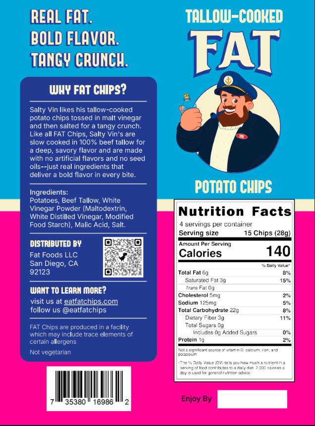 4oz FAT Chips - SVNUT