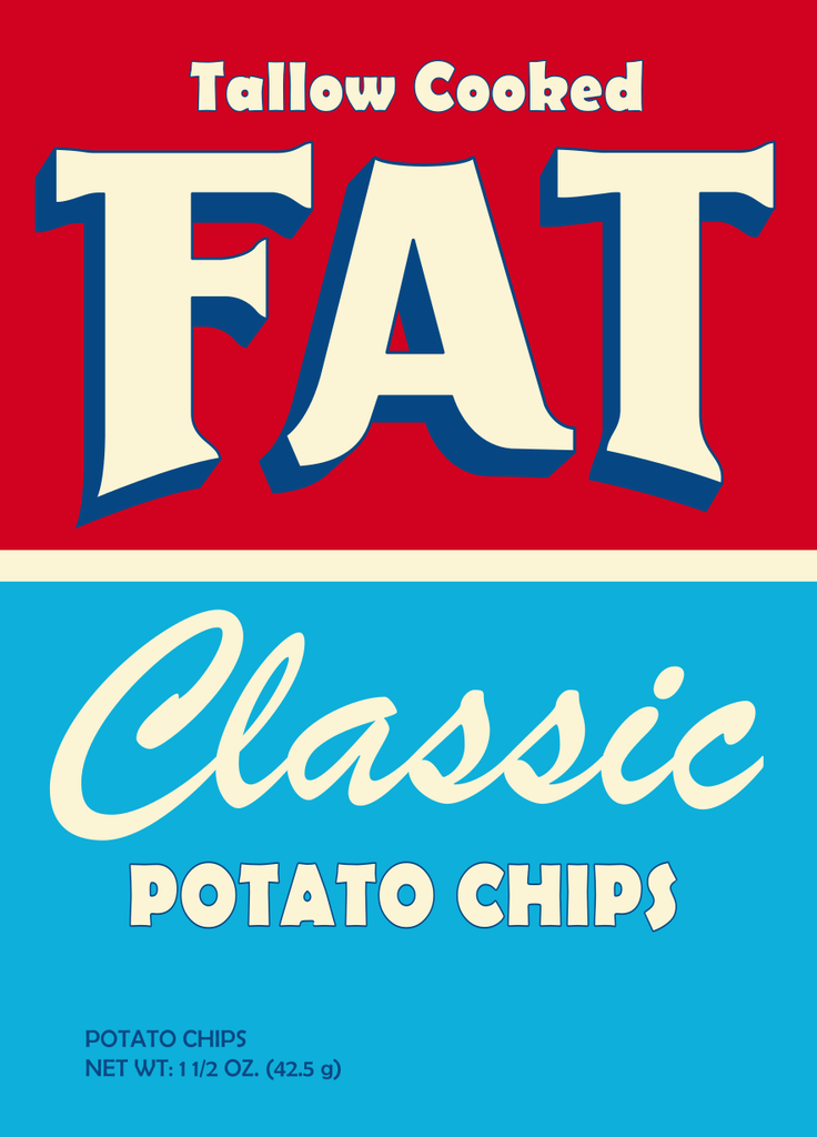 10oz Fat Chips "Big Janky Bag"